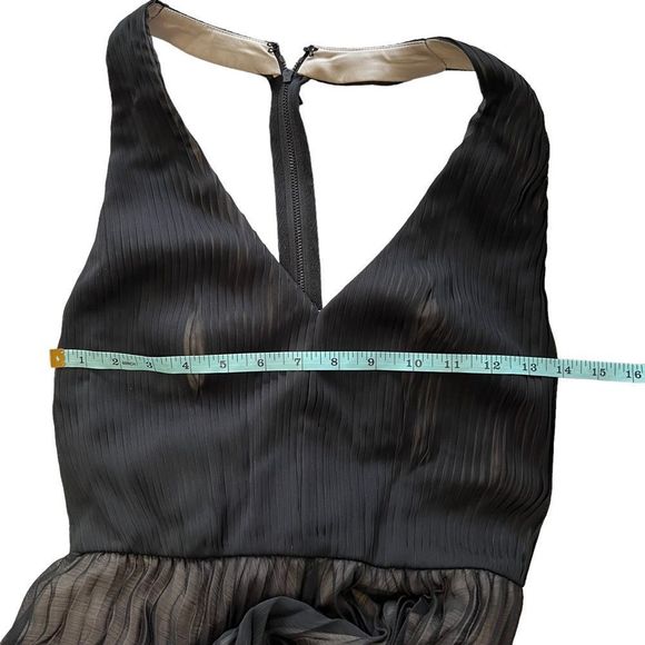 Alice + Olivia Pleated Wide Leg Jumpsuit - Picture 9 of 9